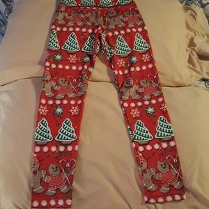 Girls Christmas leggings